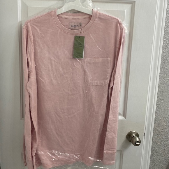 2 for 1! Large Target Goodfellow & Co Men’s long sleeve shirt NWT - Picture 1 of 4